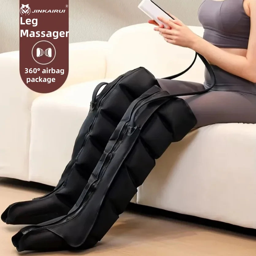 JINKAIRUI Electric Air Pressure Leg Massager Kneading Calf With Remote