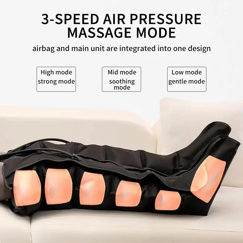 JINKAIRUI Electric Air Pressure Leg Massager Kneading Calf With Remote