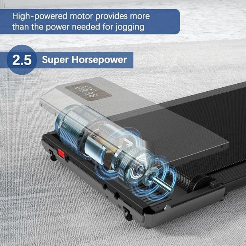 Driving 2.5HP Treadmill for Home Walking and Running 2in1