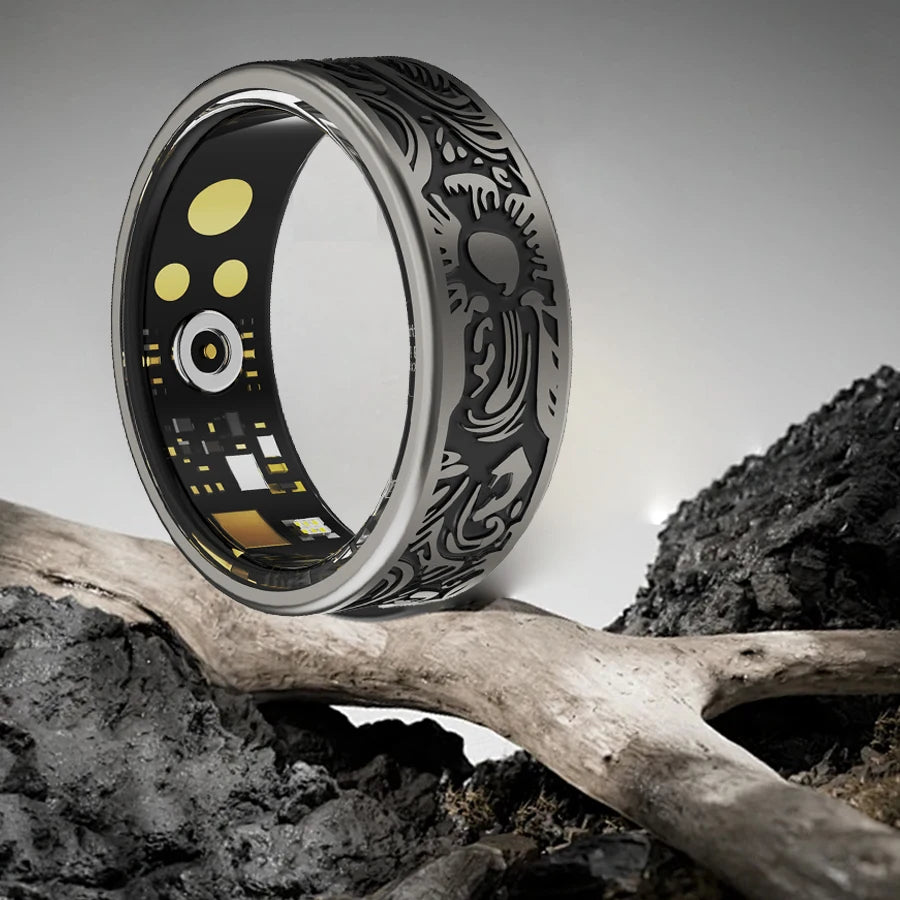 Smart Ring Fitness Tracker With Sleep Monitor Pedometer 20+ Modes