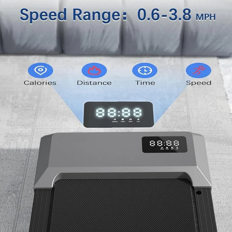 Driving 2.5HP Treadmill for Home Walking and Running 2in1